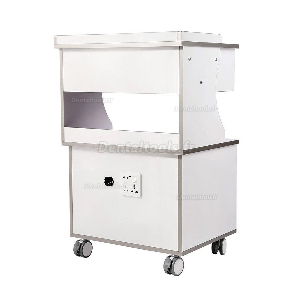 Dentech G15 chariot dentaire mobile pour instruments avec 3 tiroirs